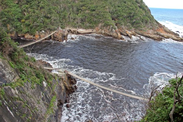 Südafrika, Tsitsikamma NP, Garden Route, Küstenblick